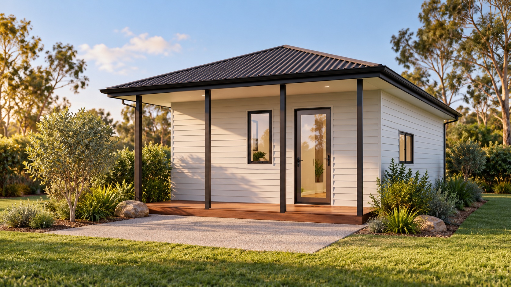 Florence 1 granny flat exterior render