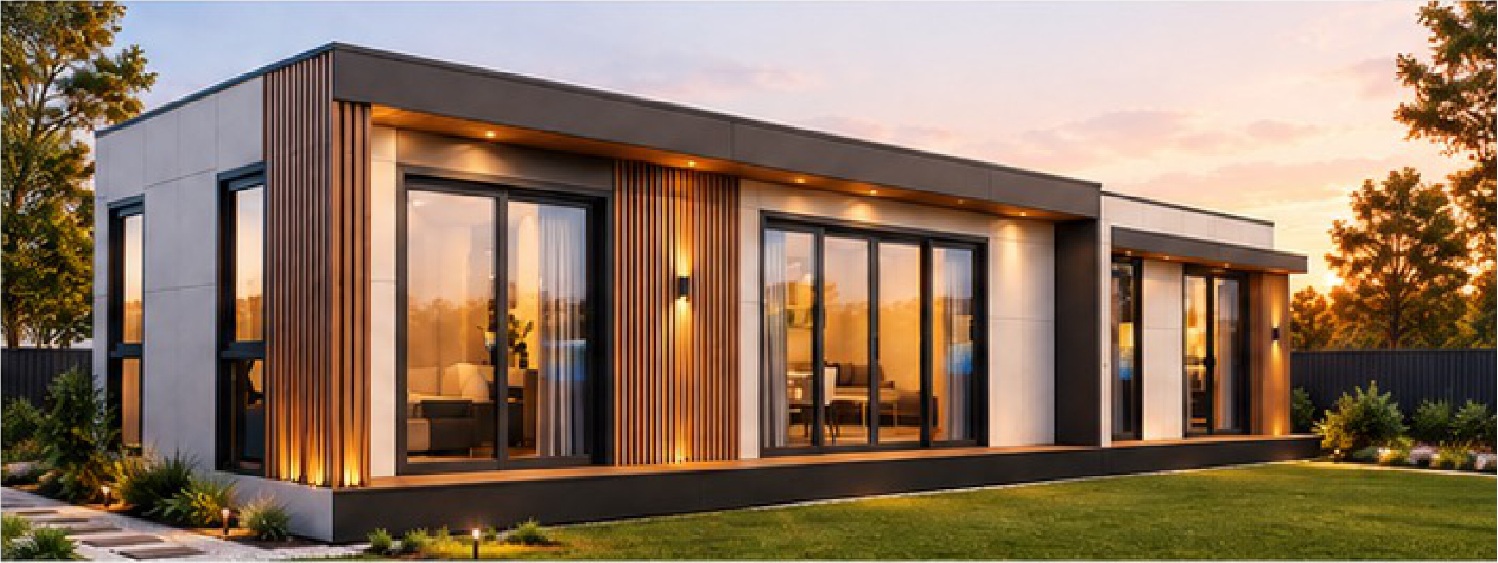 Milano II granny flat exterior render